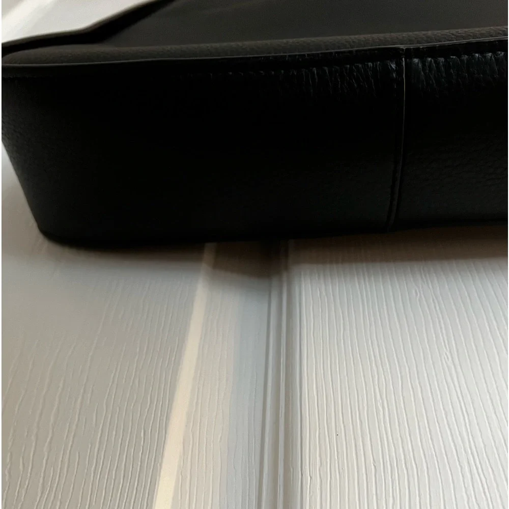 Tori Burch Black Leather Miller Bag - Picture 9 of 10